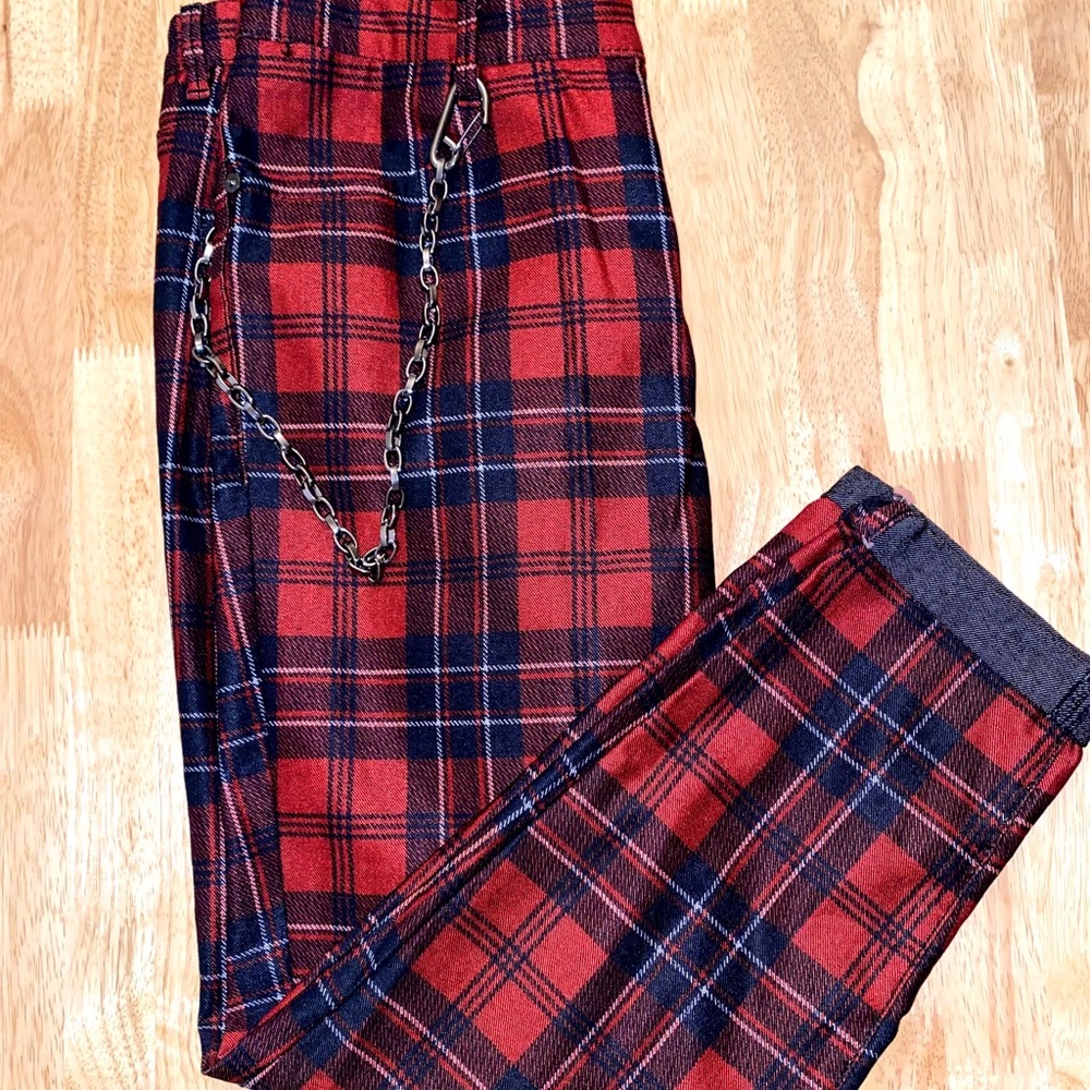 Plaid Pants